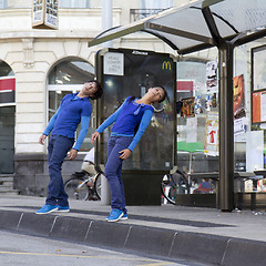 Image showing Dancers slanding