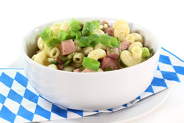 Image showing Munich ham pasta