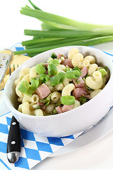 Image showing Munich ham pasta