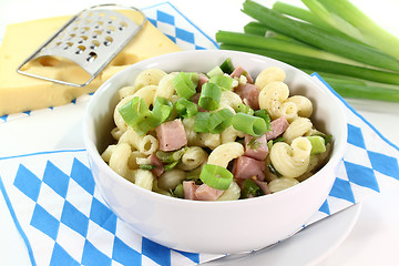 Image showing Munich ham pasta