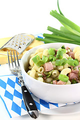 Image showing Munich ham pasta