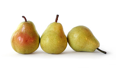 Image showing Three Pears