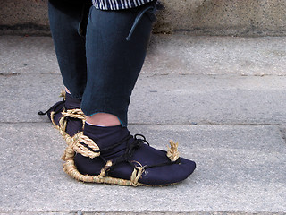 Image showing Traditional footwear