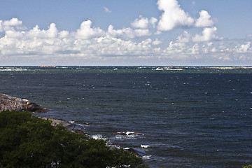 Image showing Landscape of the bay of Finland