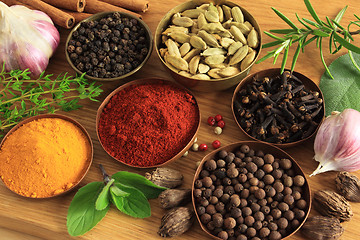 Image showing Spices ang herbs