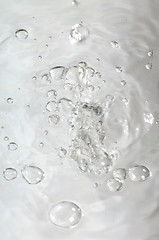 Image showing Water bubbles