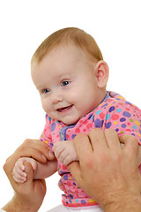 Image showing Smiling happy baby