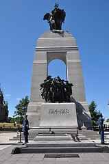 Image showing National War Memorial in Ottawa