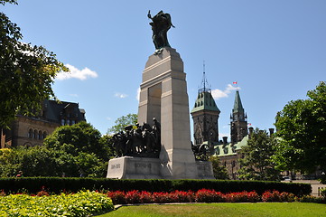 Image showing National War Memorial in Ottawa