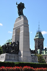 Image showing National War Memorial in Ottawa