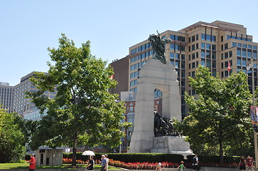 Image showing National War Memorial in Ottawa