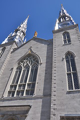 Image showing Notre Dame Basilica in Ottawa