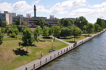 Image showing Rideau Canal in Ottawa