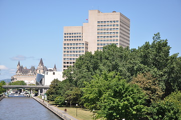 Image showing Rideau Canal in Ottawa