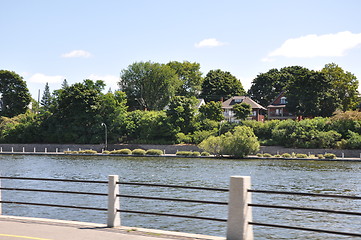 Image showing Rideau Canal in Ottawa