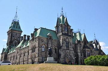 Image showing Parliament Hill in Ottawa