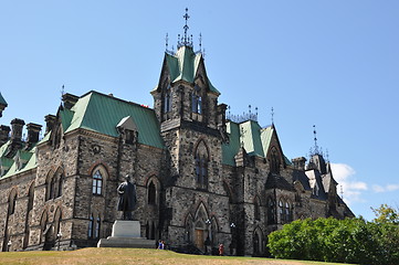 Image showing Parliament Hill in Ottawa