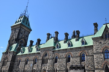 Image showing Parliament Hill in Ottawa