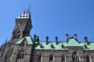 Image showing Parliament Hill in Ottawa