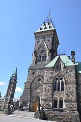 Image showing Parliament Hill in Ottawa