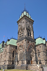 Image showing Parliament Hill in Ottawa