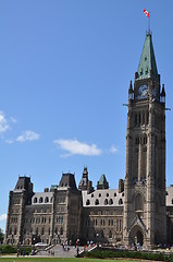 Image showing Parliament Hill in Ottawa