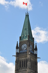 Image showing Parliament Hill in Ottawa