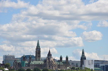 Image showing Parliament Hill in Ottawa