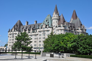 Image showing Chateau Laurier in Ottawa