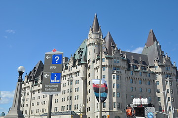 Image showing Chateau Laurier in Ottawa