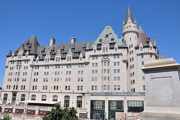 Image showing Chateau Laurier in Ottawa