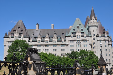 Image showing Chateau Laurier in Ottawa