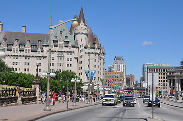 Image showing Chateau Laurier in Ottawa