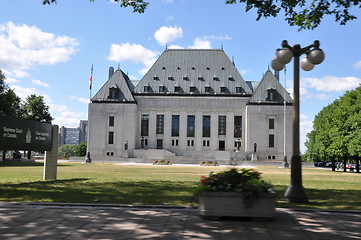 Image showing Supreme Court in Ottawa