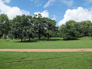 Image showing Kensington gardens, London