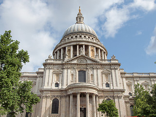 Image showing St Paul Cathedral, London