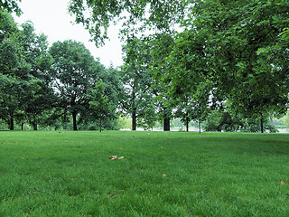 Image showing Kensington gardens, London