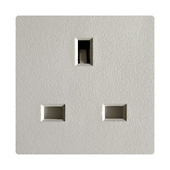 Image showing British plug socket