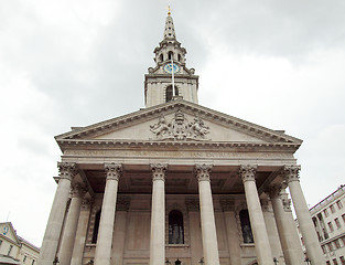 Image showing St Martin church, London