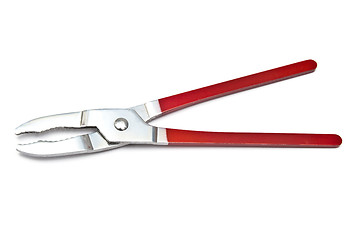 Image showing Red pliers