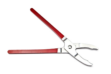 Image showing Red pliers 