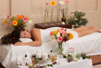 Image showing Massage Skincare Spa