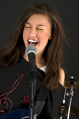 Image showing Singing