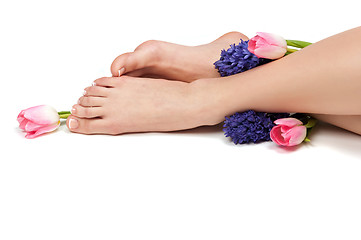 Image showing Easter Pedicure 