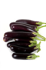 Image showing Organic eggplant