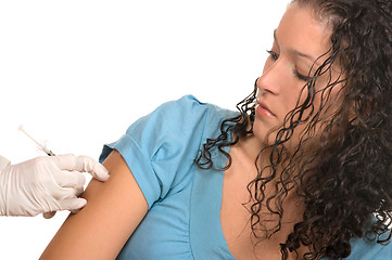 Image showing Flu or Allergy Shot