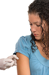 Image showing Flu or Allergy Shot