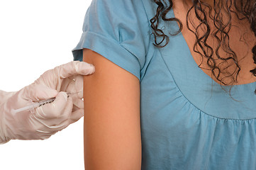 Image showing Flu or Allergy Shot