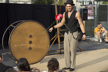 Image showing Playing diabolo