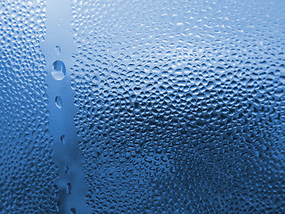 Image showing natural water drops texture